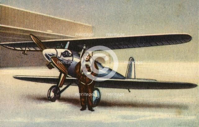 Darmstadt D-18 biplane, 1920s, (1932). Creator: Unknown.