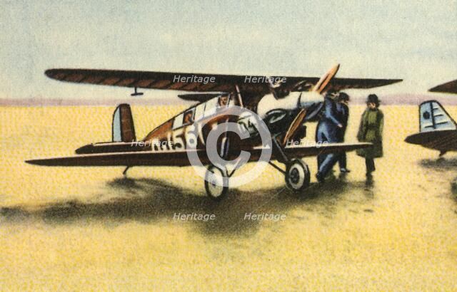 Darmstadt D-18 biplane, 1920s, (1932). Creator: Unknown.