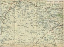 Dartmoor - North Section c20th Century. Artist: John Bartholomew