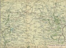 Dartmoor - South Section c20th Century. Artist: John Bartholomew