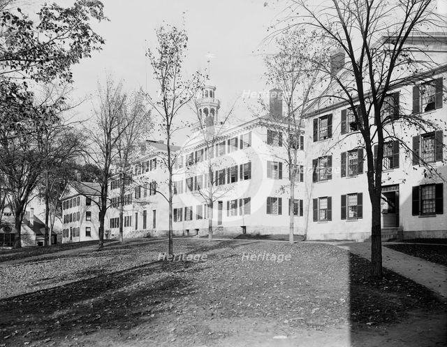 Dartmouth and Wentworth Halls, Dartmouth College, ca 1900. Creator: Unknown.