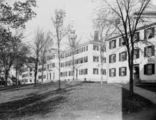Dartmouth and Wentworth Halls, Dartmouth College, ca 1900. Creator: Unknown