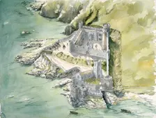 Dartmouth Castle, c1550, (c1990-2010). Artist: Peter Dunn