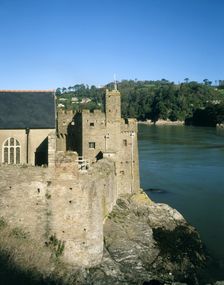 Dartmouth Castle, Devon, 1994. Artist: J Bailey