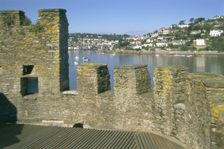 Dartmouth Castle, Devon, 1994. Artist: J Bailey