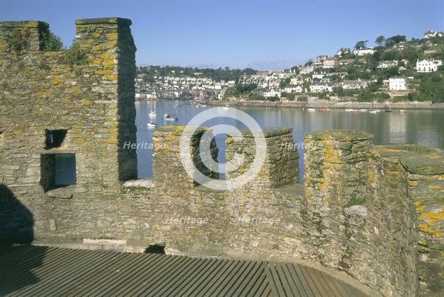 Dartmouth Castle, Devon, 1994. Artist: J Bailey