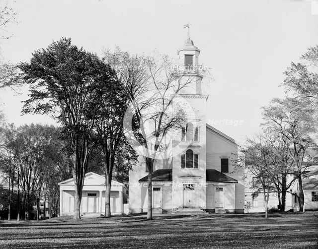 Dartmouth College Church (i.e. Church of Christ), between 1900 and 1906. Creator: Unknown.