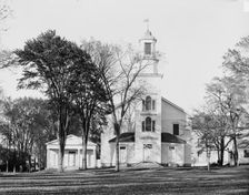 Dartmouth College Church (i.e. Church of Christ), between 1900 and 1906. Creator: Unknown