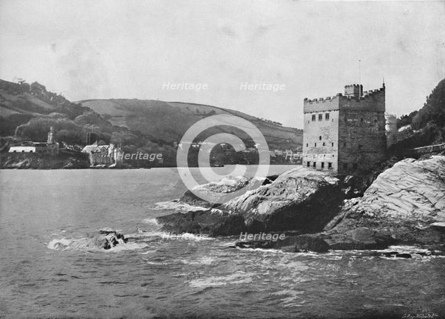 'Dartmouth - Dartmouth and Kingswear Castles', 1895. Artist: Unknown.