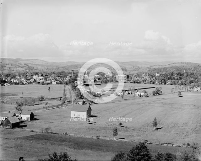 Dartmouth from Prex's Garden, c1900. Creator: Unknown.