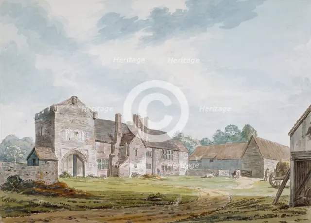 Dartford Priory, Kent, 1783. Artist: John Carter