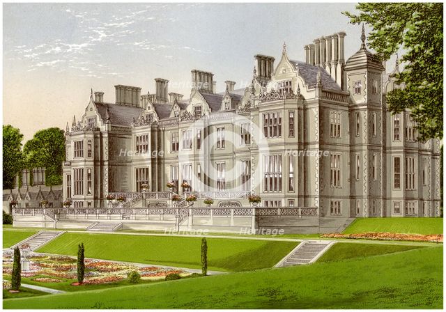 Dartrey, County Monaghan, Ireland, home of the Earl of Dartrey, c1880. Artist: Unknown
