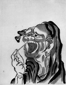 Daruma (Buddhist Saint), 18th-19th century. Creator: School of Katsushika Hokusai