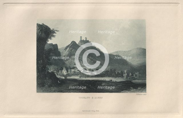 Das Malerische und Romantische Rheinland: Thurant & Alken, 1928. Creator: Henry Winkles (British, 1801-1900); Kurt Schroeder.