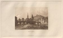 Das Malerische und Romantische Rheinland: Creutznach, 1928. Creator: Henry Winkles (British, 1801-1900); Kurt Schroeder
