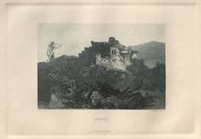 Das Malerische und Romantische Rheinland: Dhaun an der Nahe, 1928. Creator: Henry Winkles (British, 1801-1900); Kurt Schroeder