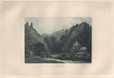 Das Malerische und Romantische Rheinland: Dorf Altenahr, 1928. Creator: Henry Winkles (British, 1801-1900); Kurt Schroeder