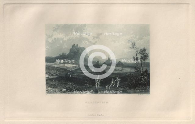 Das Malerische und Romantische Rheinland: Gerolstein, 1928. Creator: Henry Winkles (British, 1801-1900); Kurt Schroeder.