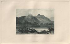 Das Malerische und Romantische Rheinland: Kobern und Mathias Kapelle, 1928. Creator: Henry Winkles (British, 1801-1900); Kurt Schroeder