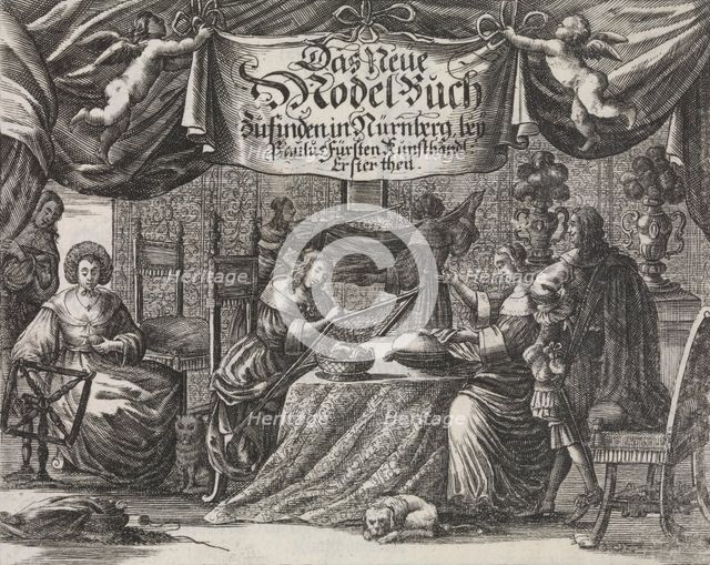 Das Neüe Modelbuch. . .Erster Theil, ca. 1660. Creator: Rosina Helena Fürst.