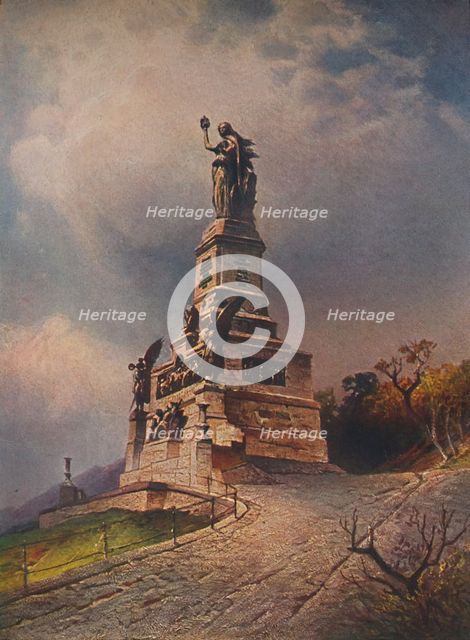 'Das Niederwalddenkmal', 1923. Creator: Nikolai of Astudin.