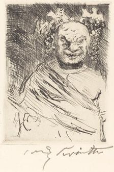 Das Gastmahl des Trimalchio: pl. I (The Banquet of Trimalchio: pl. I), 1919. Creator: Lovis Corinth