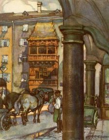 Das Goldene Dachl (Golden Roof), c1929. Creator: Unknown