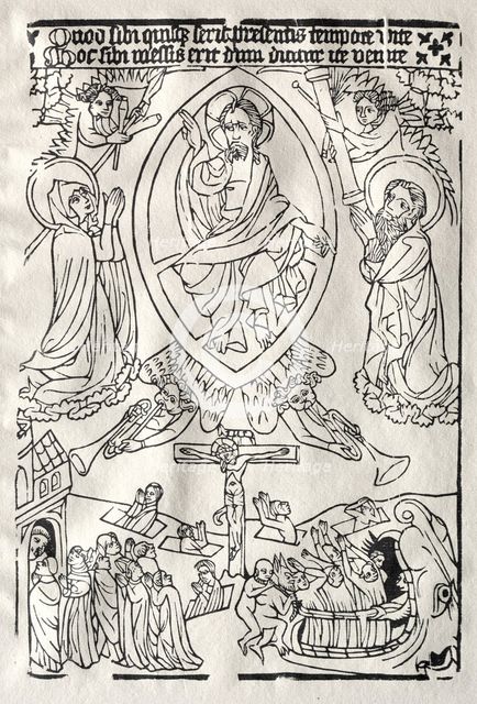 Das Jüngste Gericht, c. 1430. Creator: Unknown.