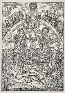 Das Jüngste Gericht, c. 1490. Creator: Unknown