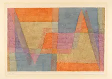 Das Licht und die Schärfen (La lumière et les arêtes), 1935. Creator: Klee, Paul (1879-1940)