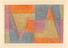 Das Licht und die Schärfen (La lumière et les arêtes), 1935. Creator: Klee, Paul (1879-1940)