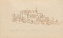 Das Schloss zu Kaiserslautern. Creator: Julius von Leypold