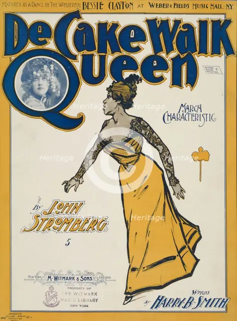 'De cake-walk queen', 1900. Creator: Unknown.