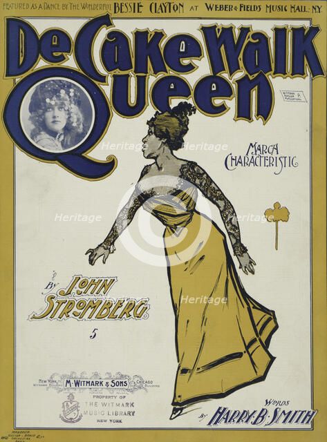 'De cake-walk queen', 1900. Creator: Unknown.