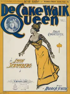 De cake-walk queen 1900. Creator: Unknown