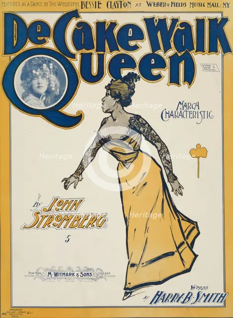'De cake-walk queen', 1900. Creator: Unknown.