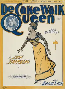 De cake-walk queen 1900. Creator: Unknown