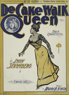 De cake-walk queen 1900. Creator: Unknown
