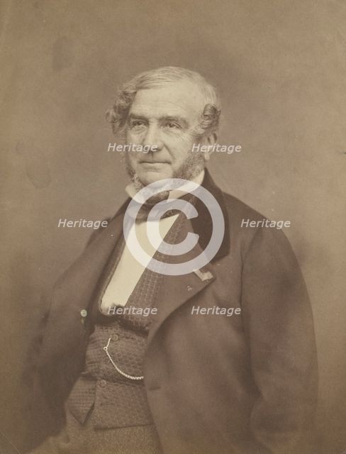 De Chevigné, 1860-1861. Creator: Nadar.