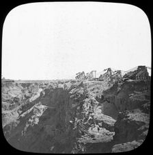 De Beer's diamond mine, South Africa, c1890