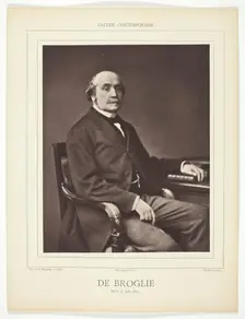 De Broglie, 1875/77. Creator: Franck