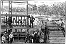 De Kaap goldfields, Transvaal, South Africa, 1887. Artist: Anon