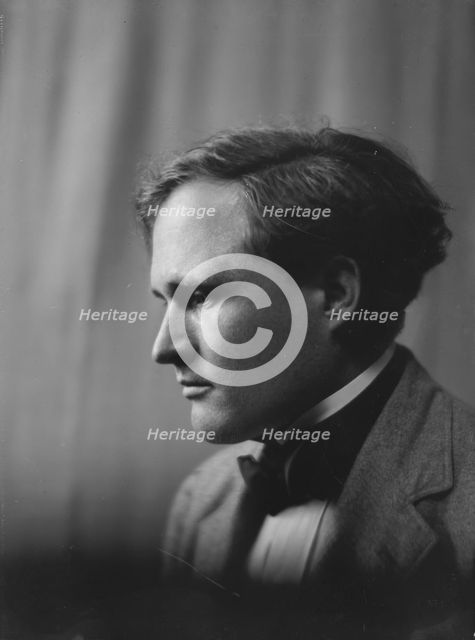 De Kerlar, Dr., portrait photograph, 1917 June 5. Creator: Arnold Genthe.
