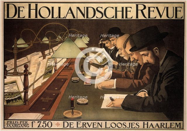 De Hollandsche Revue, 1899. Artist: Caspel, Johann Georg van (1870-1928)