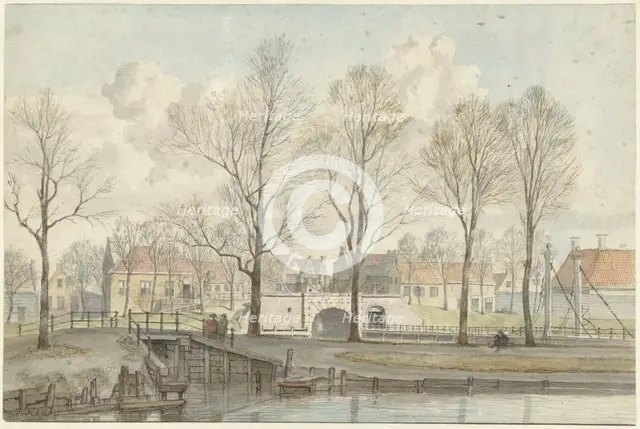 De Heerenpoort in Leiden (?), 1734-1781. Creator: Jan Ekels the Elder.