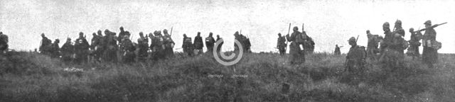 ''De L'Argonne aux Flandres; Le 29 septembre, second jour de l'offensive belge; la premiere..., 1918 Creator: Unknown.