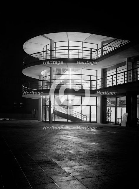 De La Warr Pavilion, Bexhill on Sea, East Sussex, 1935. Artist: Herbert Felton.