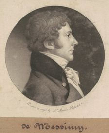 de Messimy, 1801. Creator: Charles Balthazar Julien Févret de Saint-Mémin