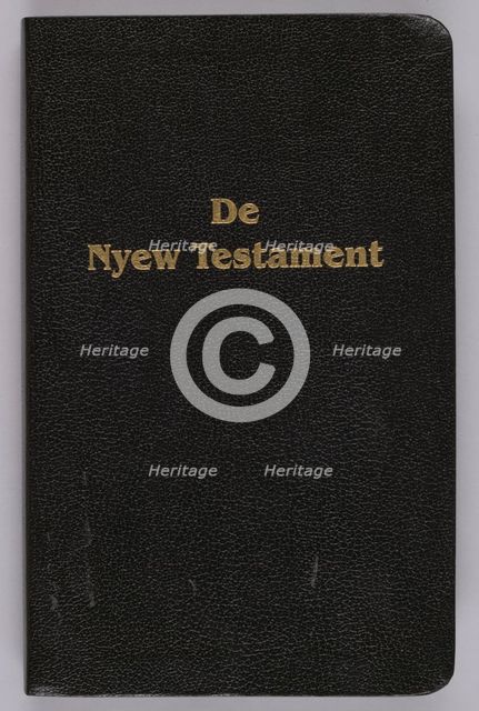 De Nyew Testament, 2005. Creator: Unknown.