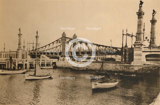 'de Smet De Naeyer Bridge',  c1928. Artist: Unknown.